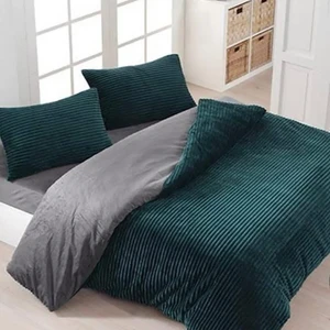 Tek Kişilik Fitilli Peluş Nevresim Takımı