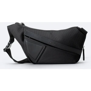 Avva Erkek Siyah Ayarlanabilir Askılı Bel Çantası A42Y9112