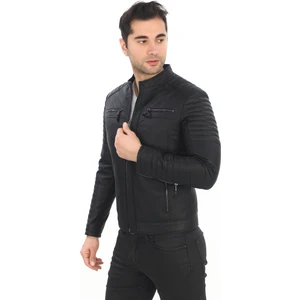 New Zaya Erkek Deri Ceket