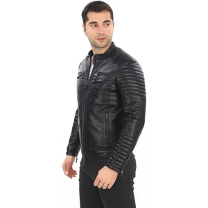 New Zaya Erkek Deri Ceket