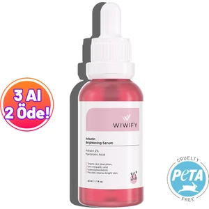 WIWIFY Leke Gidermeye Yardımcı ve Cilt Tonu Eşitleyici Cilt Bakım Serumu Arbutin %2 Hyaluronic Acid
