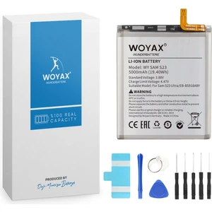 By Deji Samsung Galaxy S23 Ultra Cep Telefonu Uyumlu Premium Batarya / EB-BS918ABY