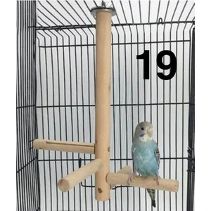 Merkez Av Papağan Tünek Oyuncağı Kuş Tüneği 19