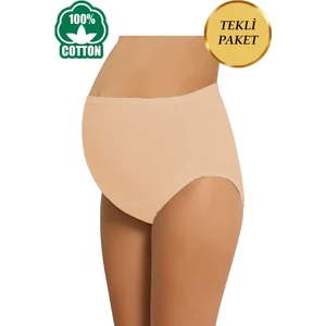 Ten Rengi Hamile Külodu Toparlayıcı Yüksek Bel Esnek Lohusa Külodu