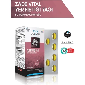 Zade Vital Yer Fıstığı Yağı Blister 60 Kapsül