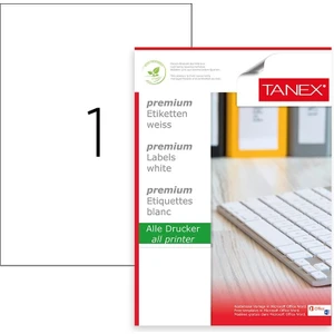 Lazer Etiket 210*297 Tw-2000