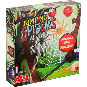 Js Jumping Spider Eğlenceli Aile Kutu Oyunları -Gepettoys