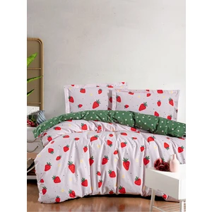 Fitted Ranforce Nevresim Takımı Tek Kişilik Flora