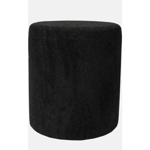 Lines Teddy Kumaş Black Puf