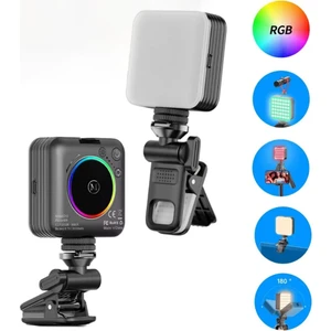Telefon, Kamera Laptop Uyumlu Rgb Selfie Işığı Canlı Yayın Tiktok Selfie ve Video Için Mini LED Işık