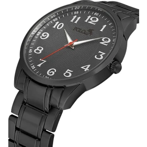 Polo Air Klasik Metal Kordon Erkek Kol Saati Siyah Renk PL-0940E1X