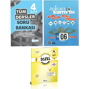 4. Sınıf Tüm Dersler Soru Bankası + Deneme Seti
