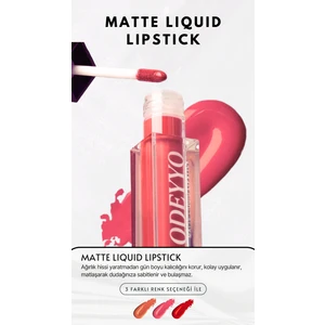Mat Likit Ruj – New York Rengi, Flawless Matlık, Kalıcı Etki, Bulaşmayan Formül, Modern Mat Bitiş Pembe, Matte Liquid Lipstick