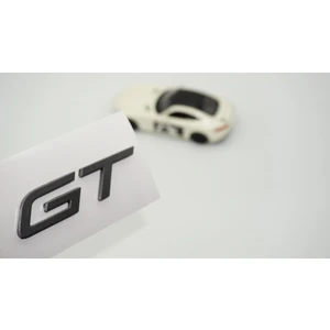 Dk Tuning Peugeot Yeni Gt Bagaj 3m 3D Koyu Gri Abs Yazı Logo