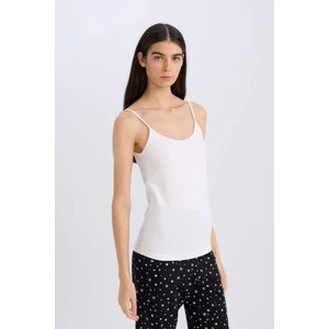 Regular Fit Pamuklu Atlet-Fall in Love M6858AZ25SP