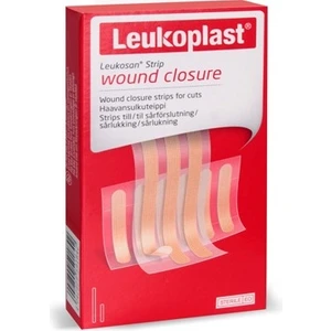 Leukosan Strip 6 mmx38 mm (6 ad.), 6 mmx75 mm (3 ad.) Yara Kapatma Şeriti