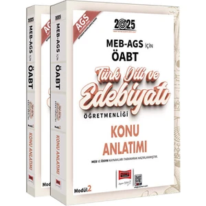 Yargı Yayınevi 2025 Meb-Ags Öabt Türk Dili ve Edebiyatı Öğretmenliği Konu Anlatımı