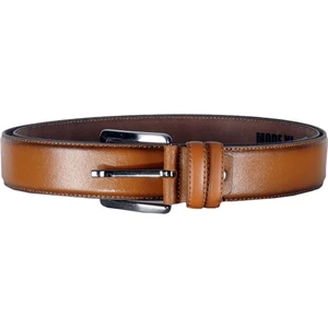Kemer 4 cm Düz Double Deri 4078 Taba