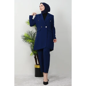 Giza Store Blazer Ceket Takım Vişne