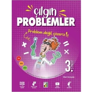 Damla Yayınları Çılgın Problemler 3.sınıf