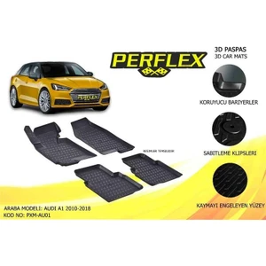 Paspas 3D Havuzlu Audi A1 2010-2018