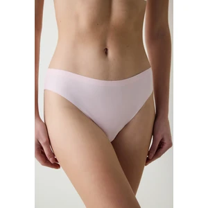 Invisible Laser Cut Pembe Slip Külot