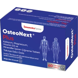 Imuneks Farma Osteonex Plus Çiğneme 60'lı Tablet