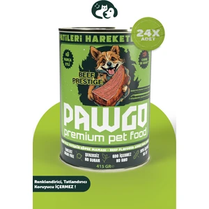 Beef Prestige | Sığır Etli | 400gr x 24| Parça Etli | Köpek Yaş Mama