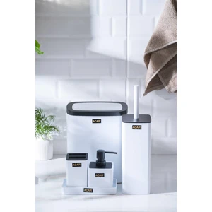 Astoria Akrilik 5 Parça Banyo Seti - Beyaz