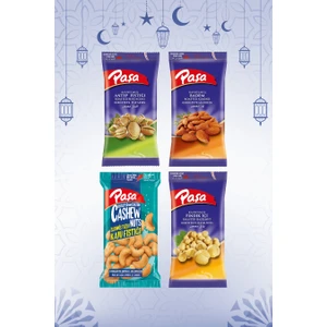 Paşa Kuruyemiş Karışık Kuruyemiş 40 gr x 4 Adet (1. Kalite)