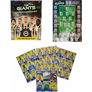 Mythos Fenerbahçe Dev Poster ve Çıkartma Seti Tüm Takım 2023/24