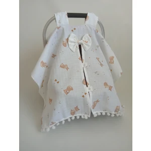 % 100 Pamuk Muslin Puset Örtüsü