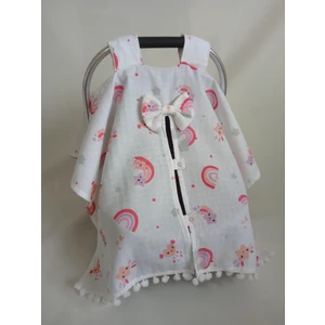 Pamuk Muslin Puset Örtüsü