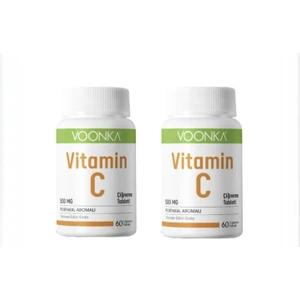 C Vitamini 60 Çiğneme Tableti x 2 Adet