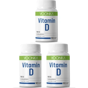 D Vitamini 1000 Iu 90 Kapsül X3 Adet