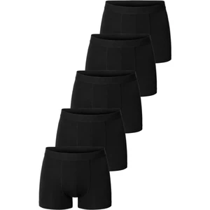 Erkek Boxer Pamuklu Likralı 5'li Paket