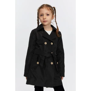 Benitto Kids Belden Bağlamalı Kız Çocuk Trençkot 51316
