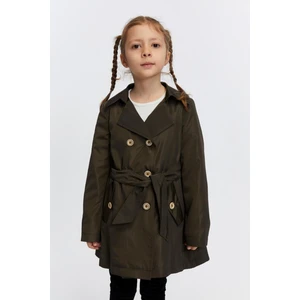 Benitto Kids Belden Bağlamalı Kız Çocuk Trençkot 51316