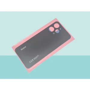 Xiaomi Redmi 12 -4G- Uyumlu Arka Kapak Batarya Kapağı - SİYAH