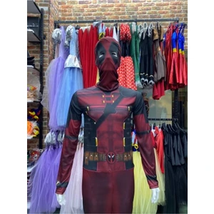 Yetişkin Deadpool Kostümü
