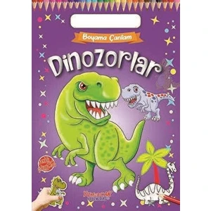 Yumurcak Boyama Çantam - Dinazorlar