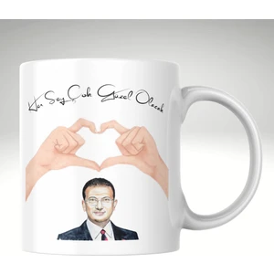 Ekrem Imamoğlu Her Şey Çok Güzek Olacak Baskı Kupa Bardak