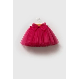 Astarlı Fiyonk Detaylı Tütü Etek Kız Çocuk