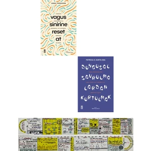 Vagus Sinirine Reset At / Duygusal Savrulmalardan Kurtulmak 2 Kitap  (Matematik Öğreten Cetvel)