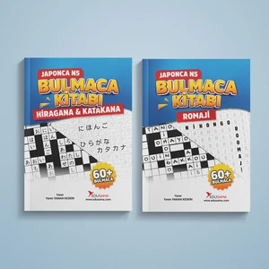 Japonca N5 Bulmaca Kitapları 2'li Set
