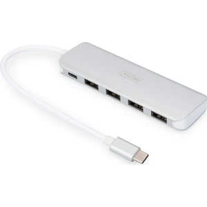 4 Port USB 3.0 Hub 4 x USB 3.0 USB-A Dişi Konnektör (USB Çevre Ürünü) 1 x USB Tip C Pd (Power Delivery) Port 1 x USB Tip C Erkek Port