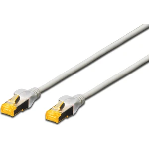 Digitus CAT 6A S-FTP Patch Kablosu, LSZH, Cu, AWG 26/7, 0.50 metre, gri renk