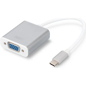 Usb Type C 1080P Vga Adapter, Aluminium Housing, 20Cm Cable Length Chips Da-70837