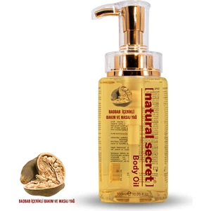 Natural Secret Baobab İçerikli Bakım ve Masaj Yağ / BAOBAB MASSAGE & BODY CARE OIL 300ml