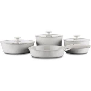 Nova Pratika 8 Parça Bej Tencere Seti A2792-2